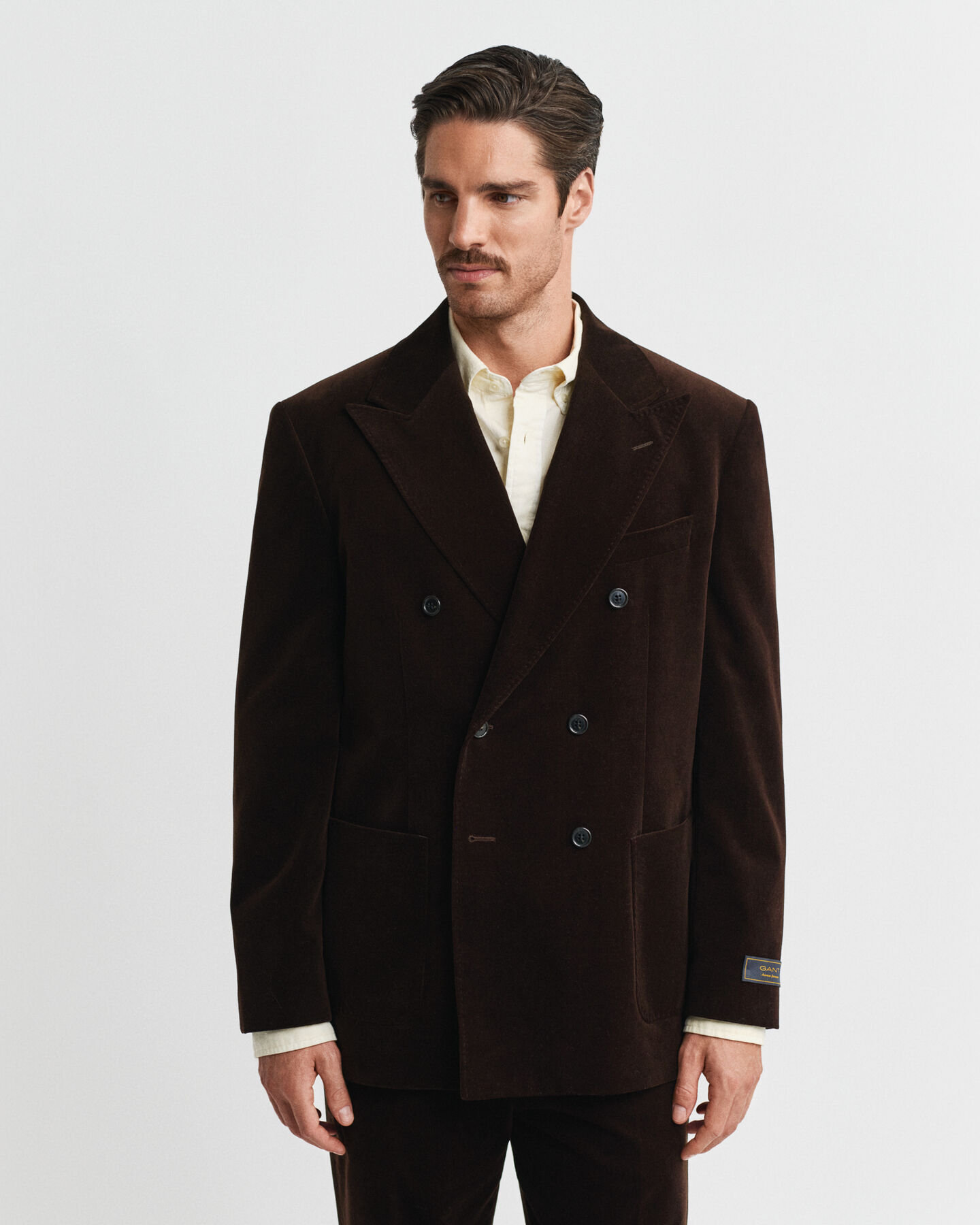 Casaco de fato em veludo