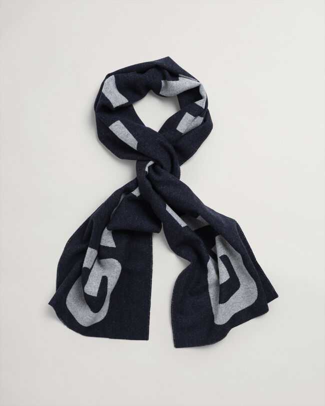 Cachecol de lã Contrast