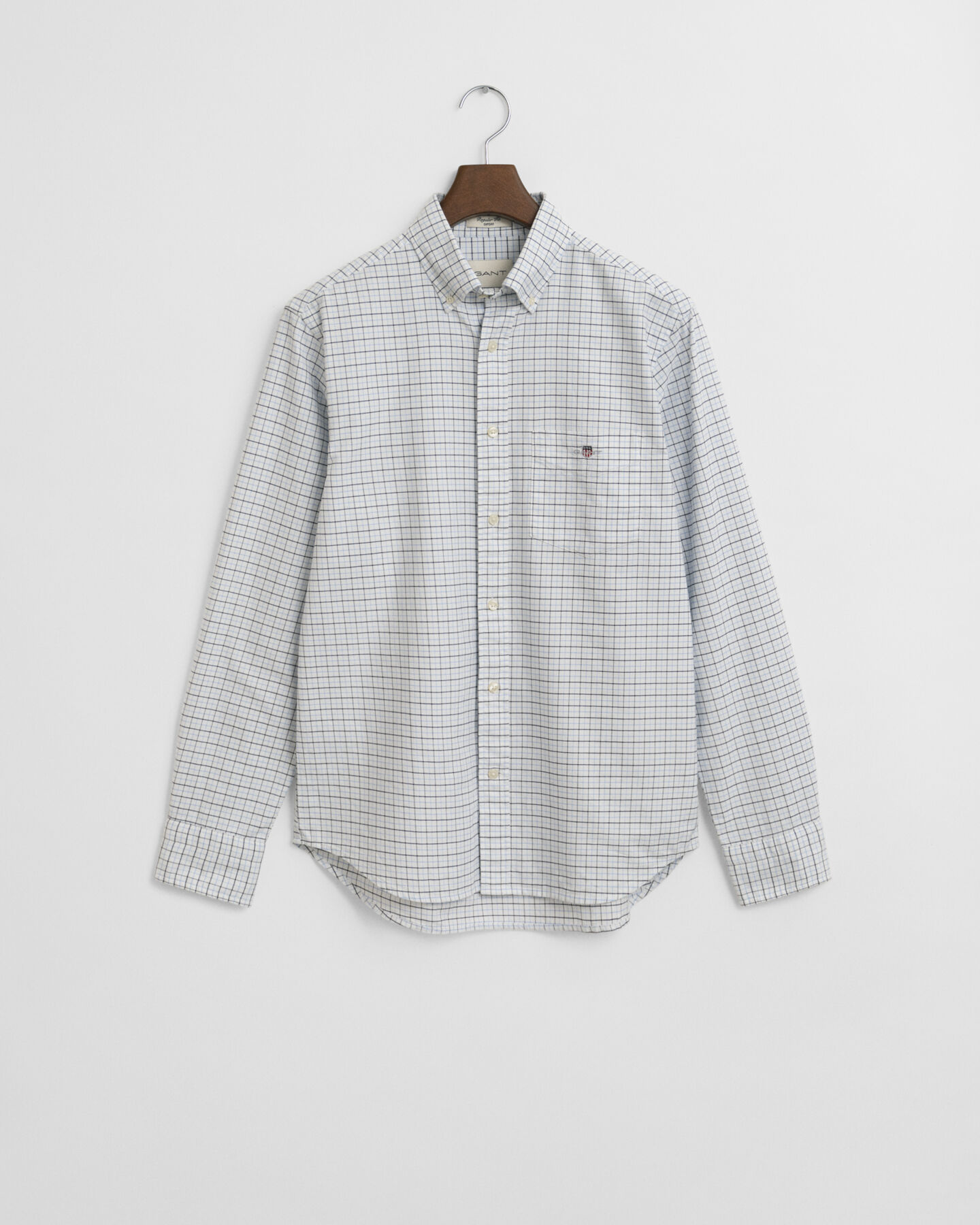 Camisa Oxford clássica Tattersall regular fit