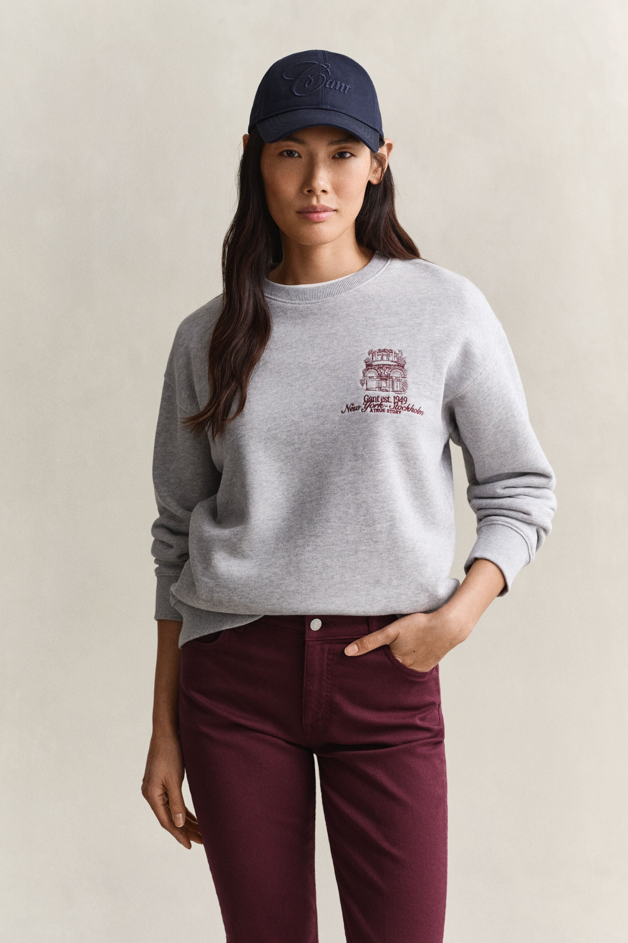 Sweatshirt com grafismo
