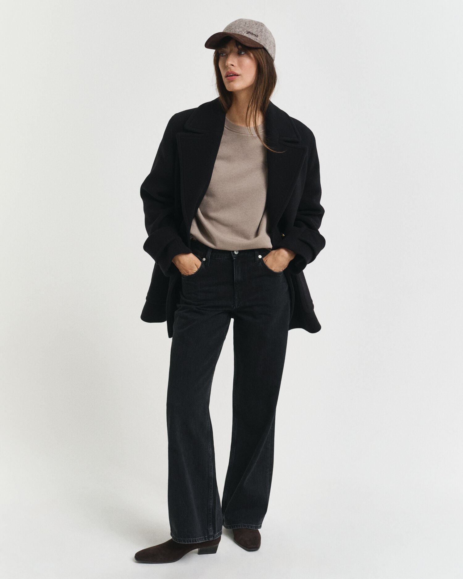 Sweatshirt com decote redondo Shield