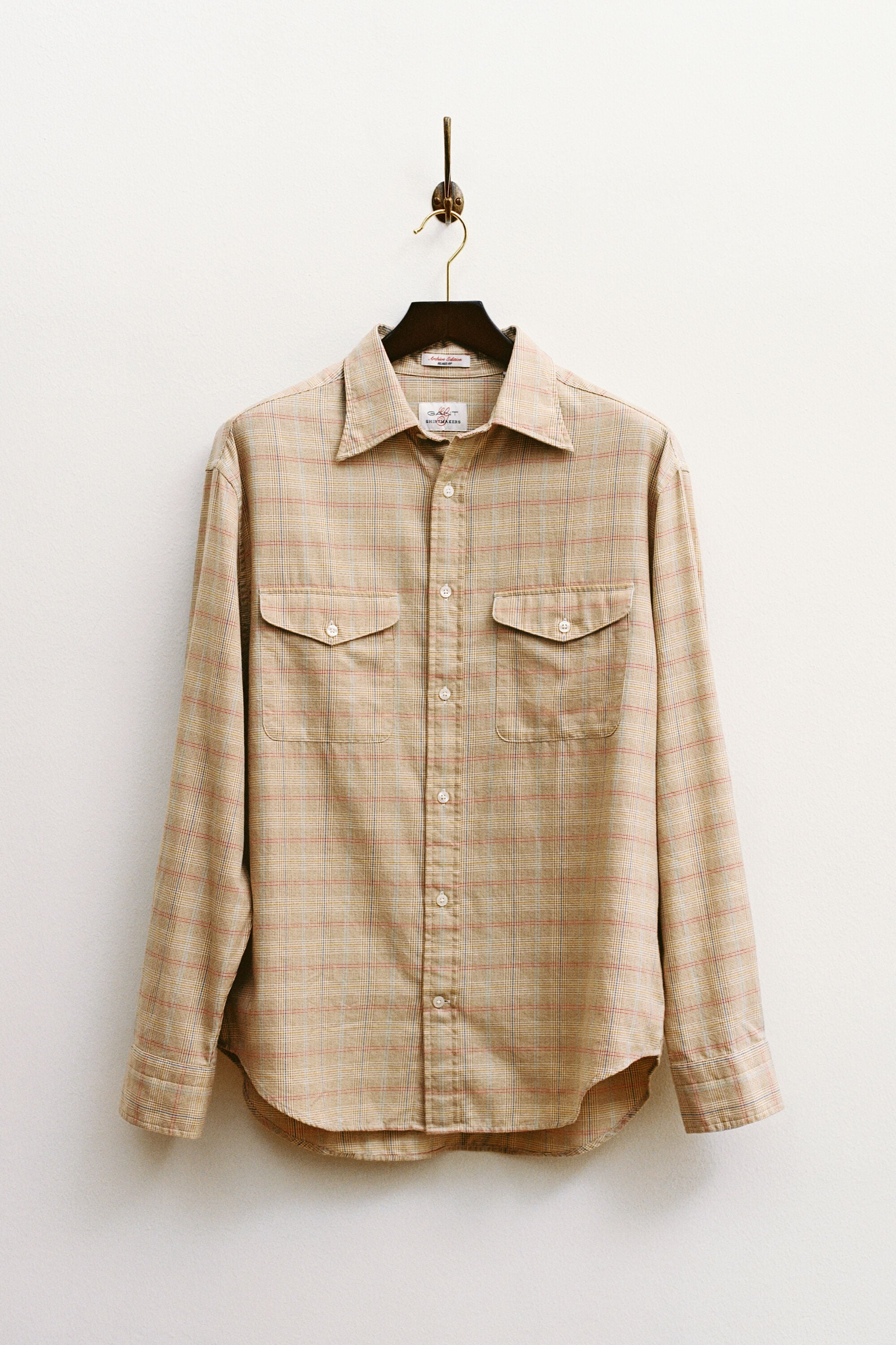 Camisa de flanela réplica dos anos 80