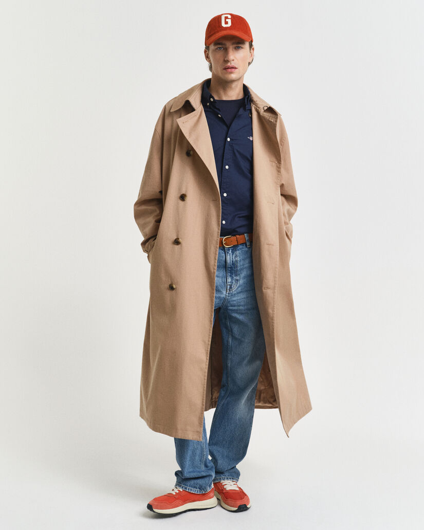 Camisa em popelina Classic slim fit