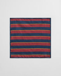 Lenço de bolso às riscas