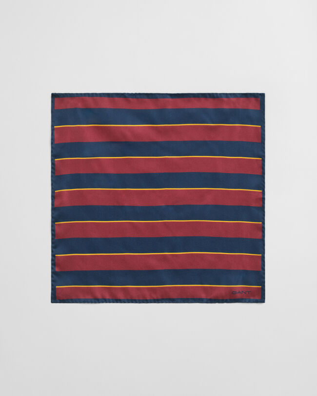 Lenço de bolso às riscas