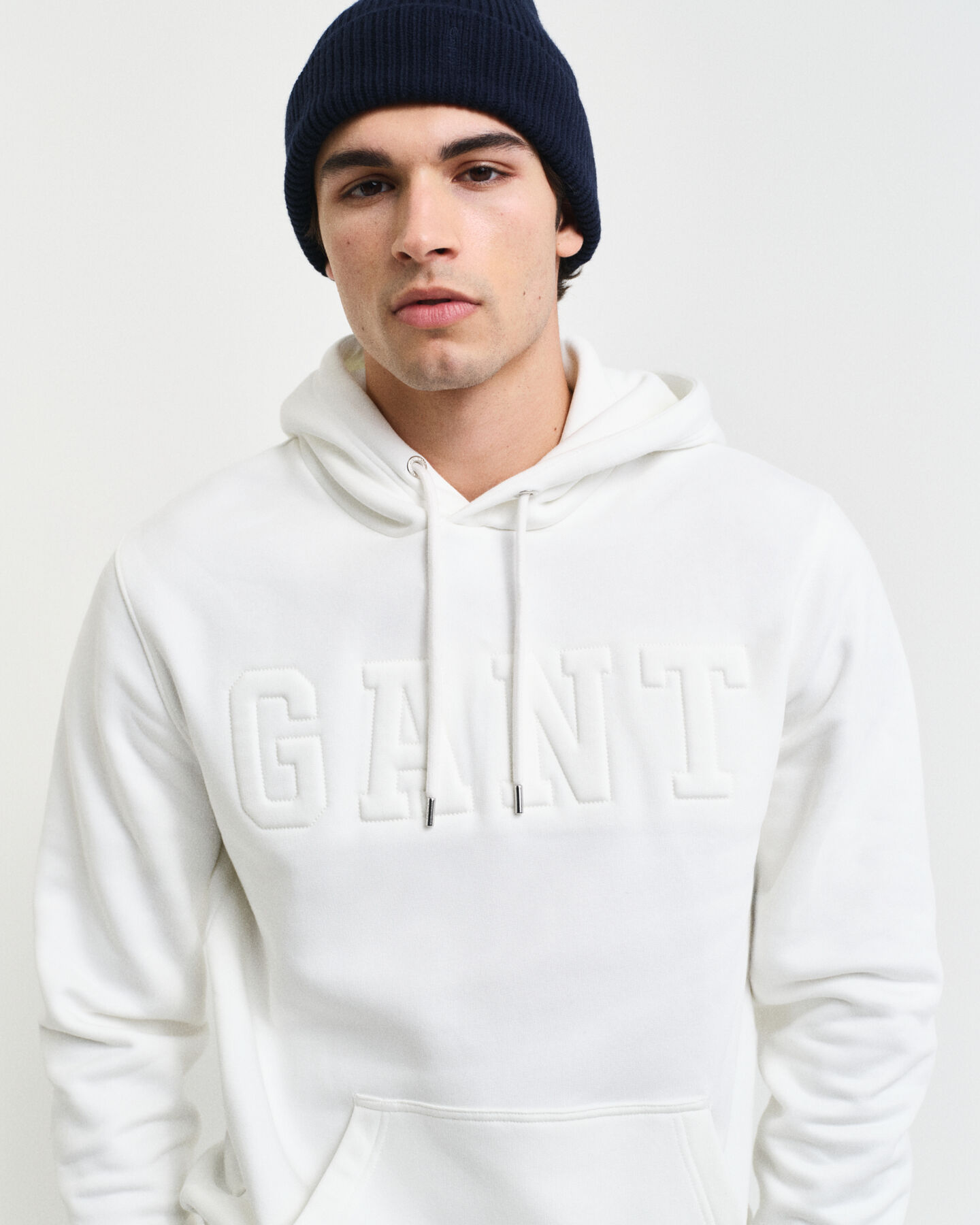 Sweatshirt com capuz Embossed
