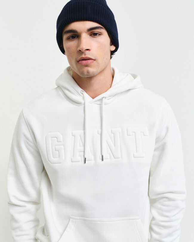 Sweatshirt com capuz Embossed