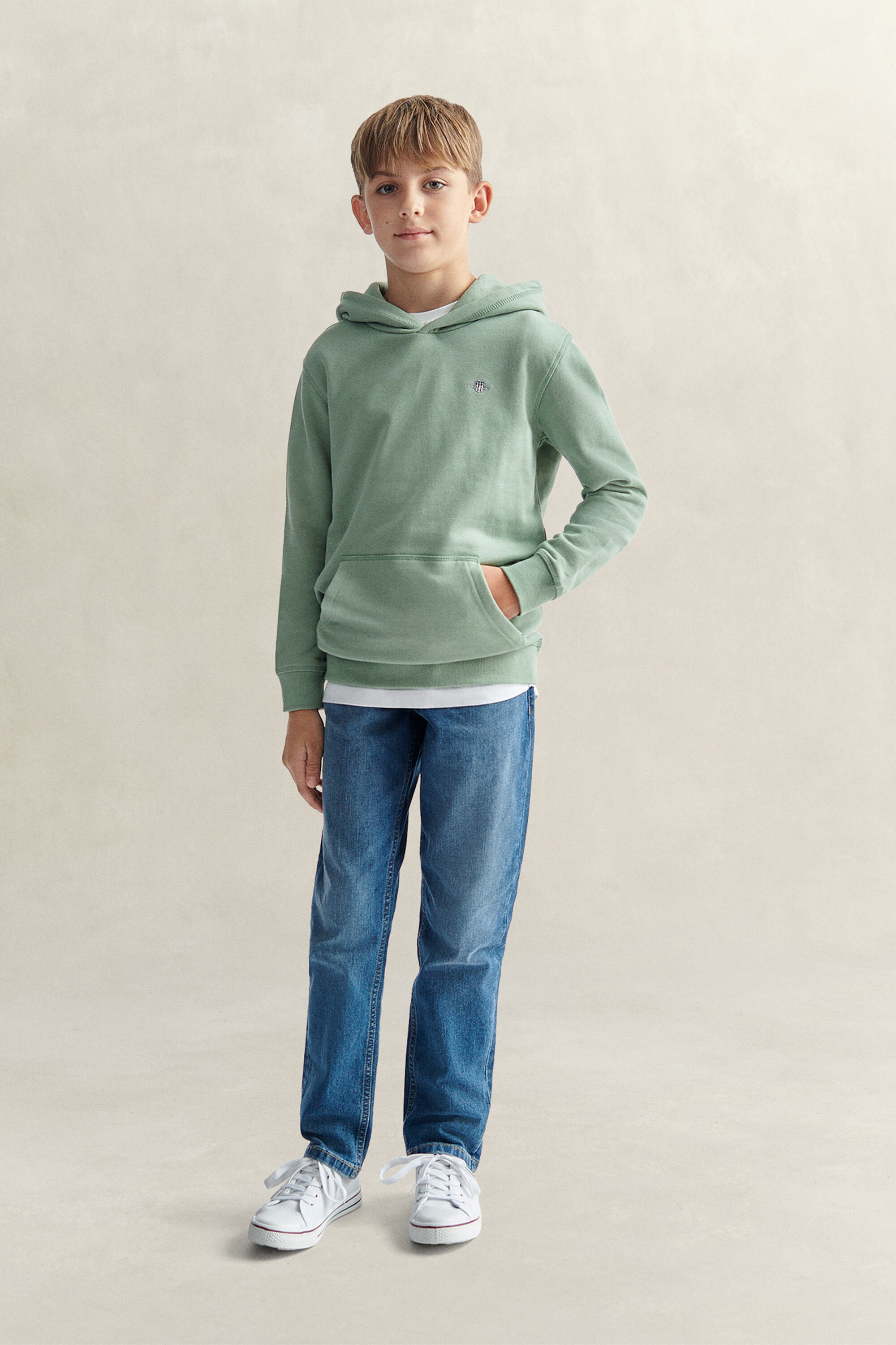 Sweatshirt com capuz Shield Teens