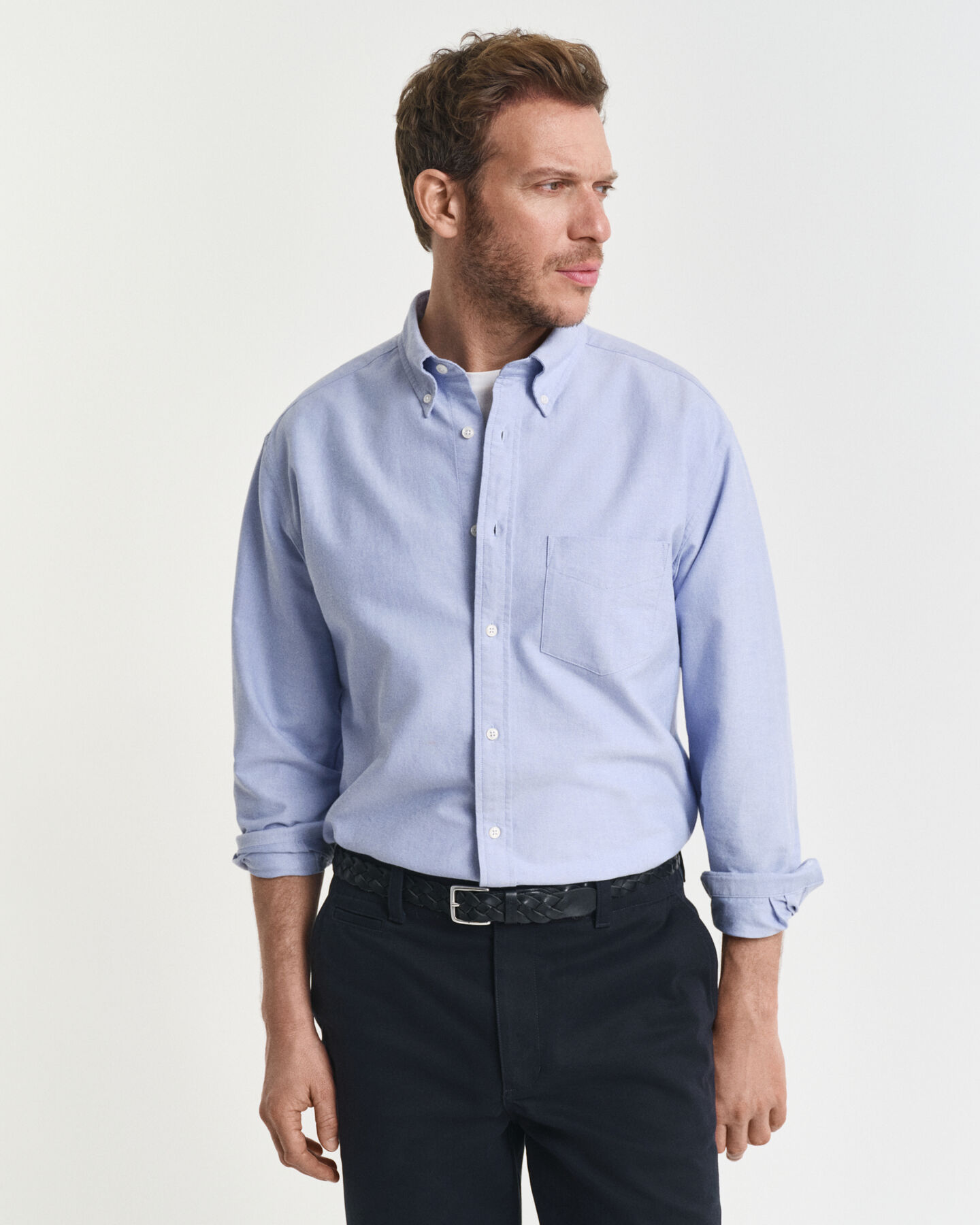 Camisa Oxford Heritage relaxed fit