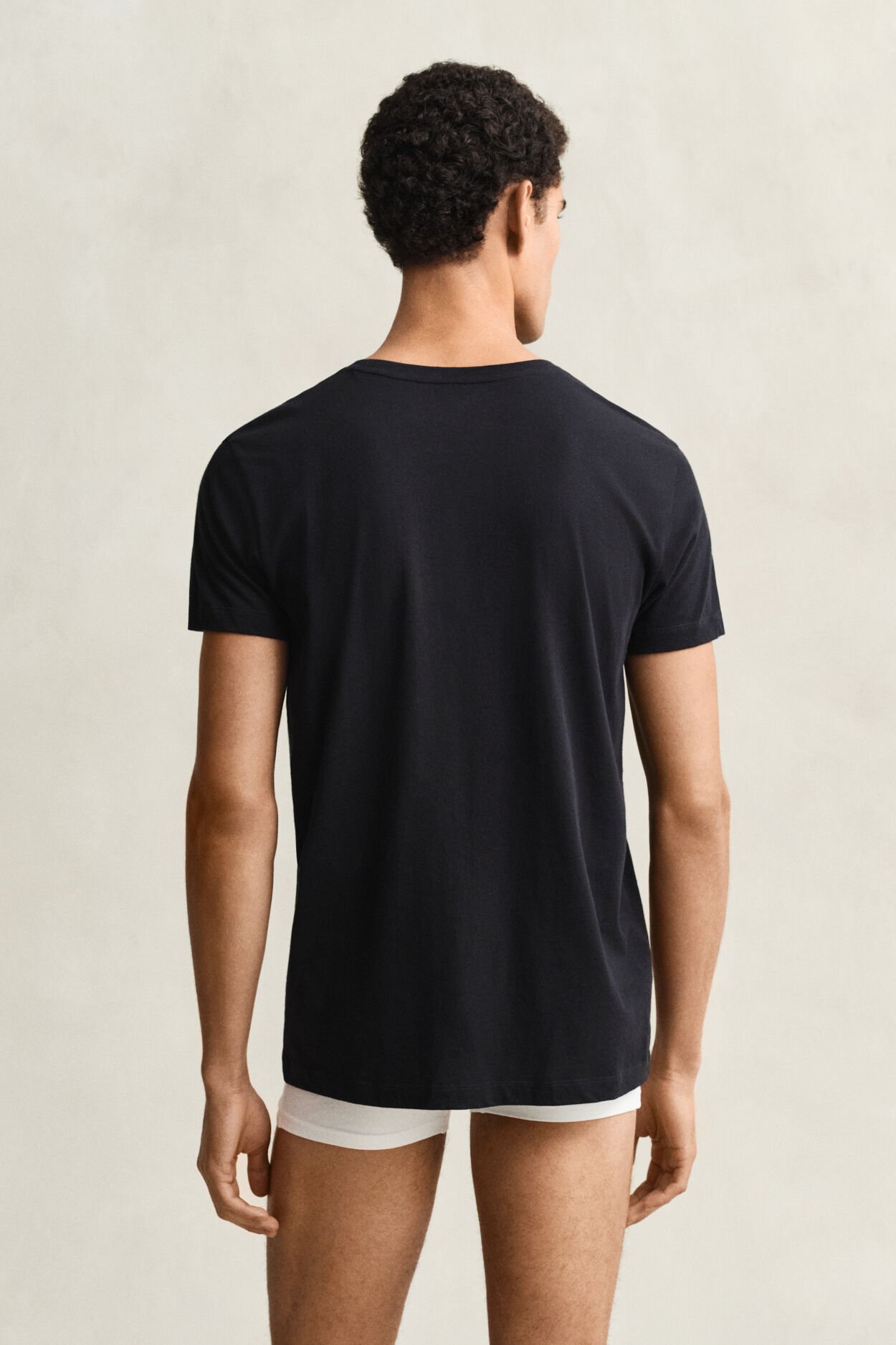 Pack de duas t-shirts com decote redondo