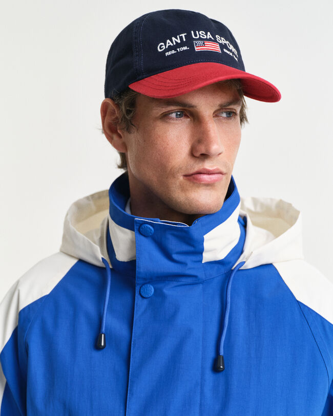 Casaco de marinheiro com comprimento médio