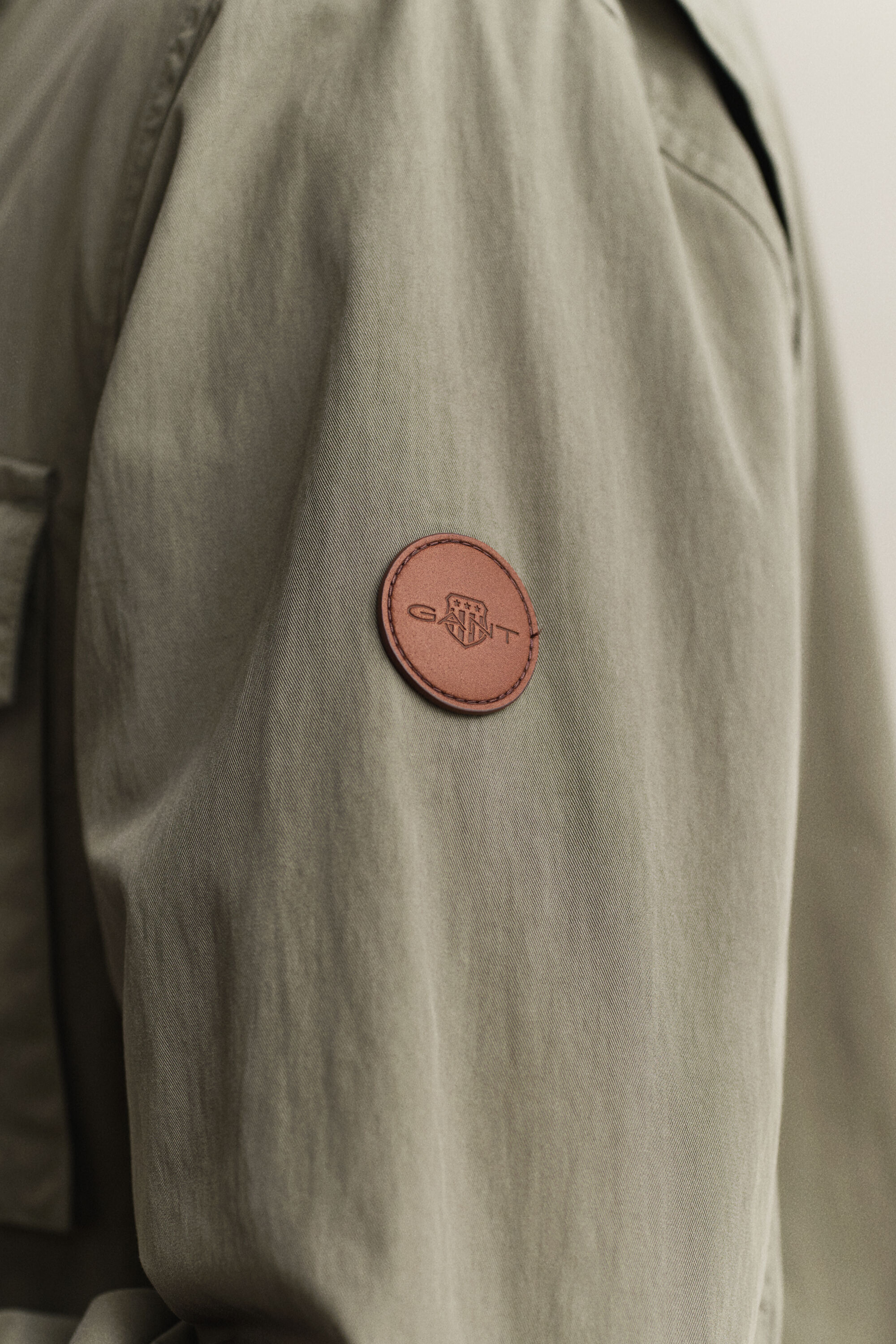 Casaco de algodão com quatro bolsos