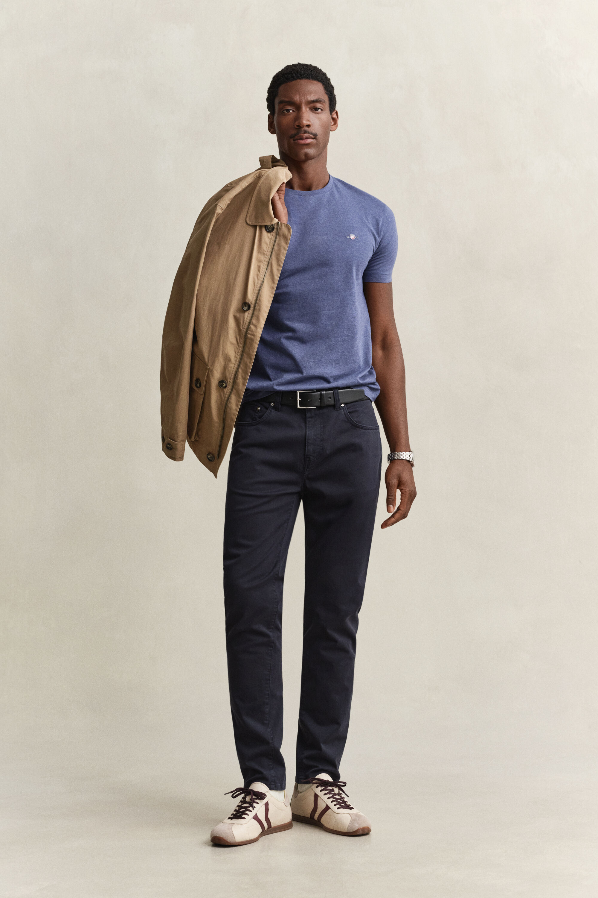 Calças Desert slim fit