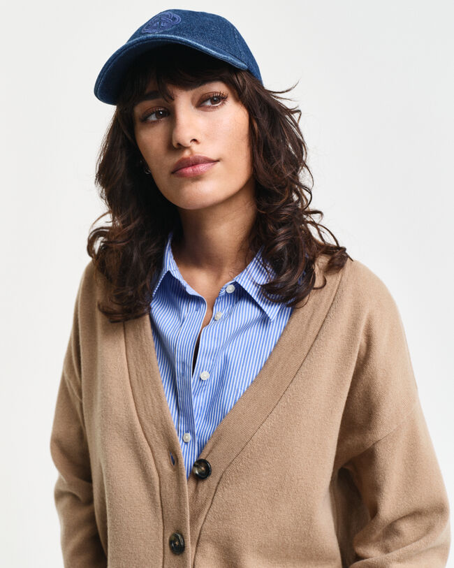 Casaco de malha em l&atilde; extrafina