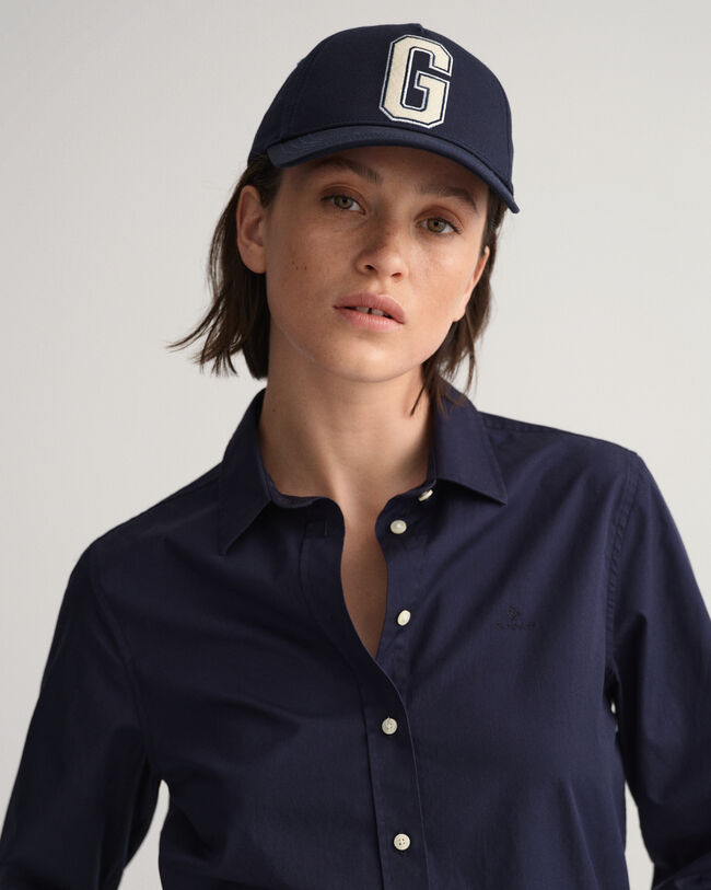 Camisa em popelina regular fit