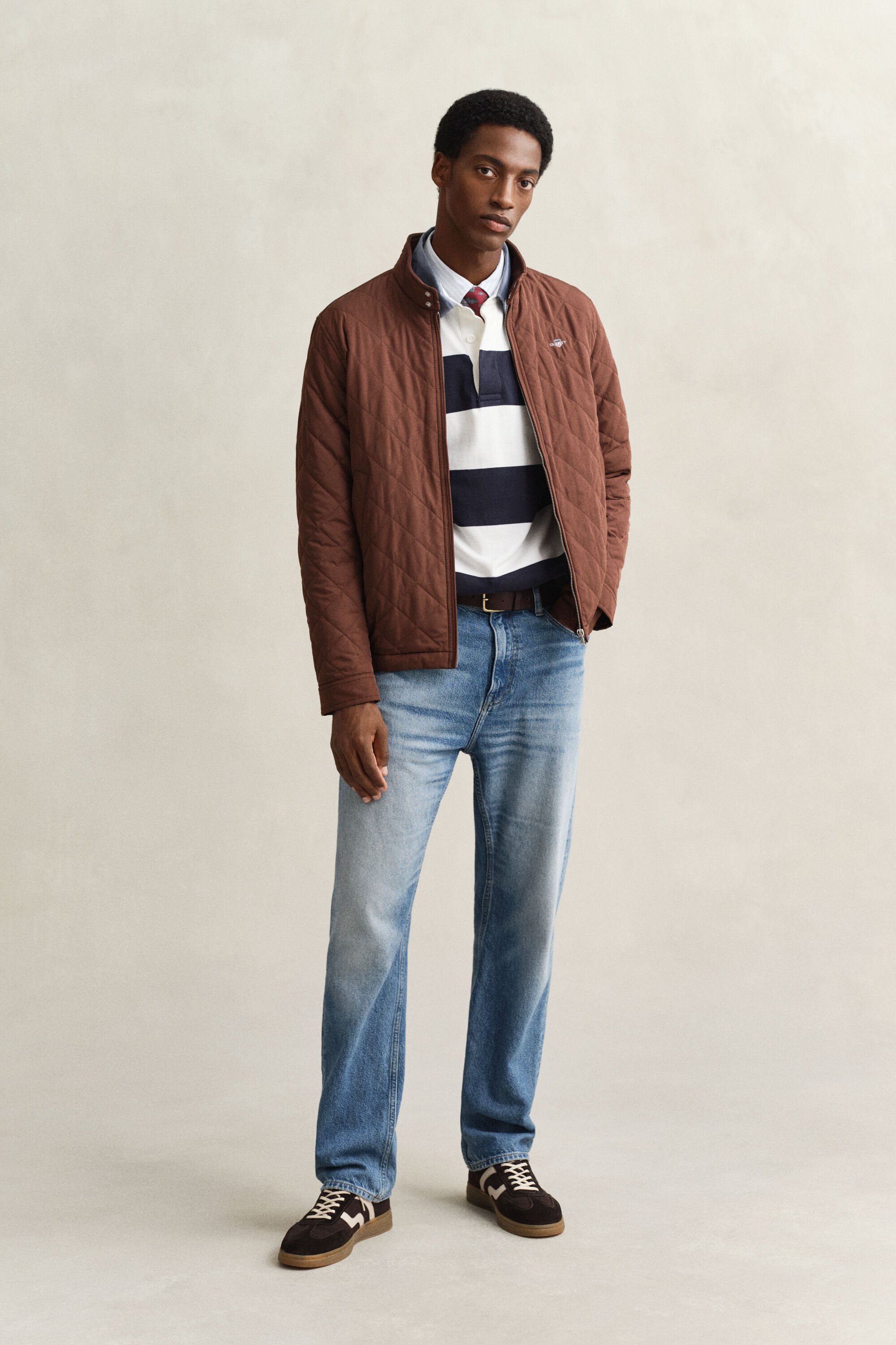 Blusão Windcheater acolchoado