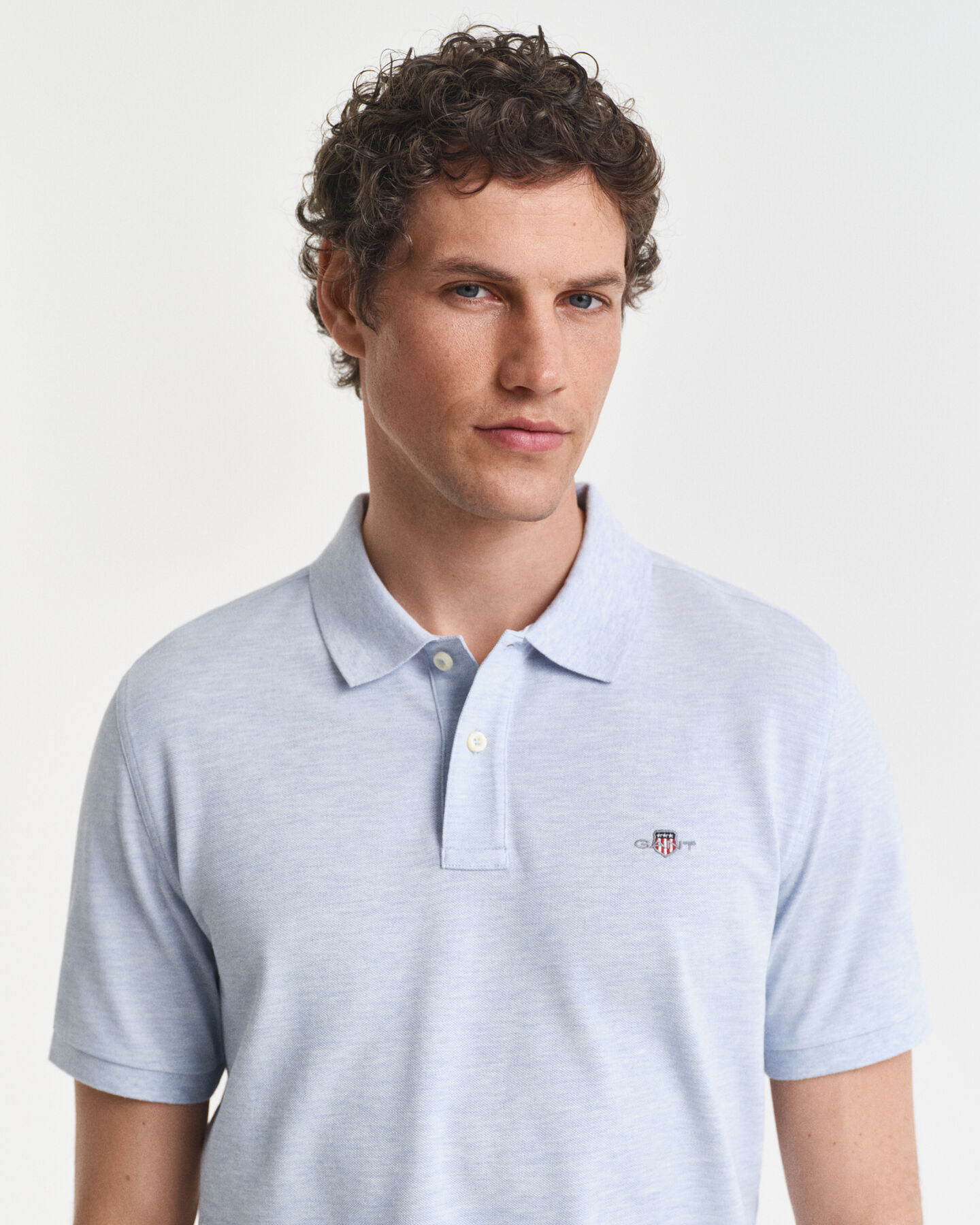 Polo em algodão piqué Shield regular fit