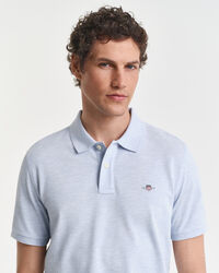 Polo em algodão piqué Shield regular fit
