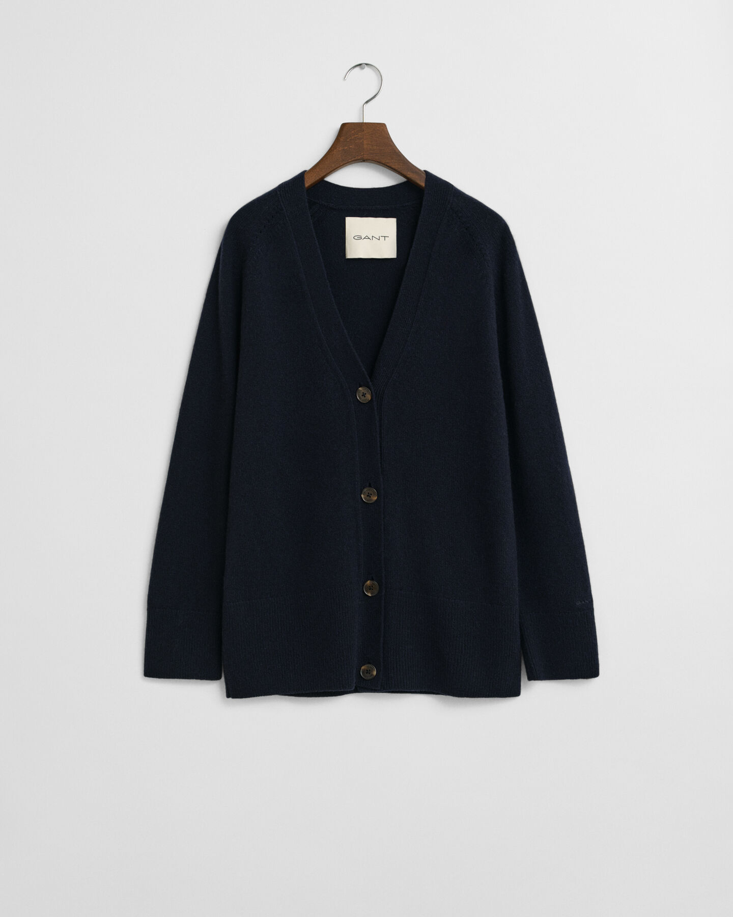 Casaco de malha em mistura de lã e caxemira