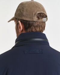 Casaco de comprimento médio duplo