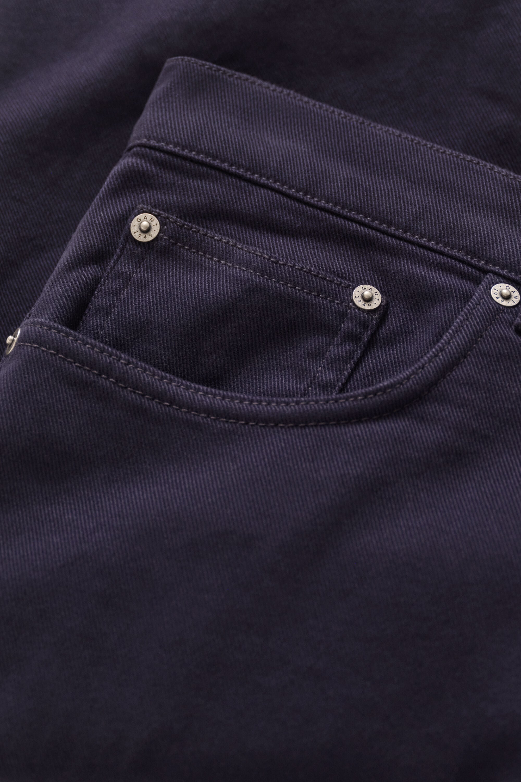 Calças de sarja slim fit