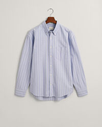 Camisa Oxford Heritage às riscas relaxed fit