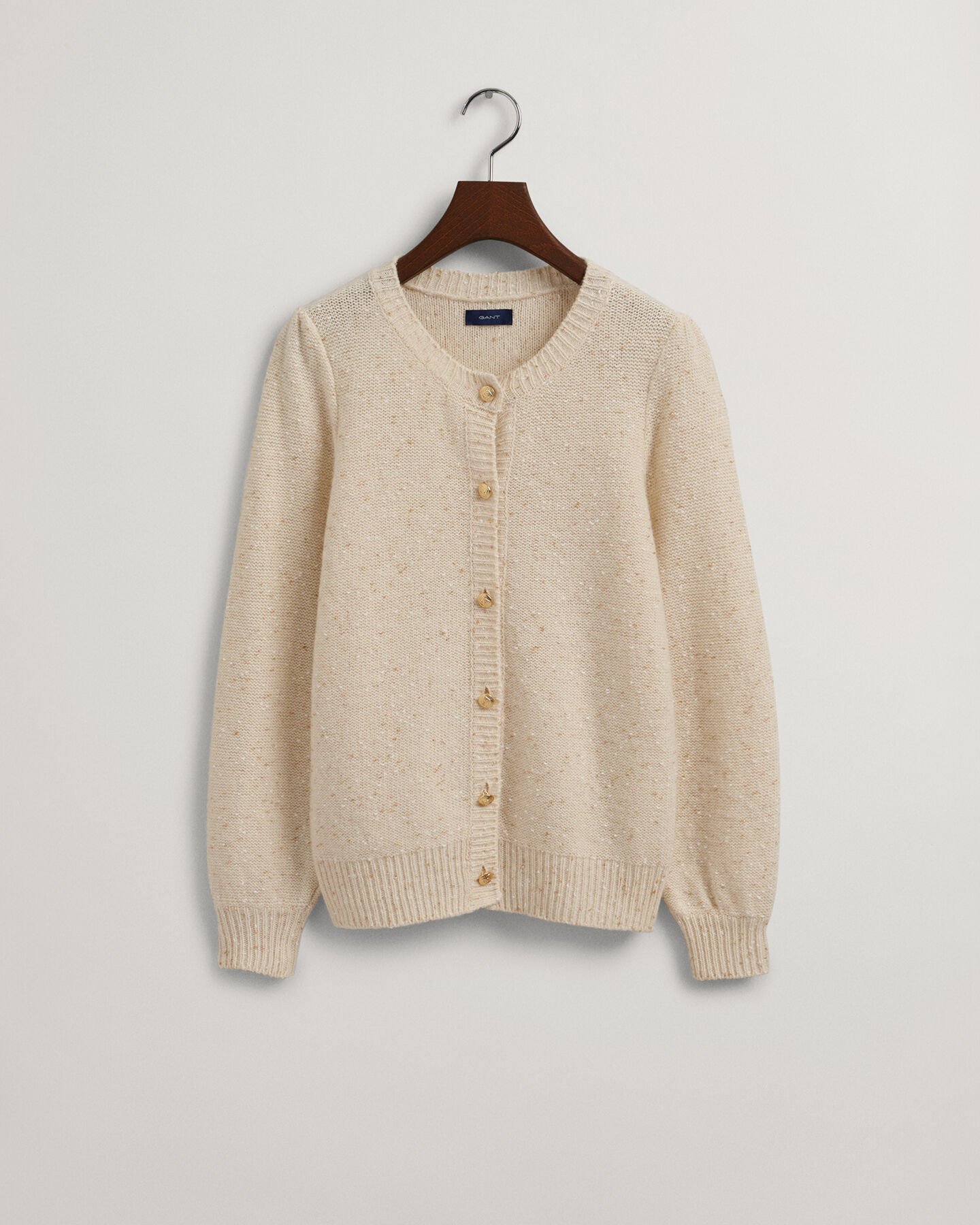 Casaco de malha com decote redondo Sparkling