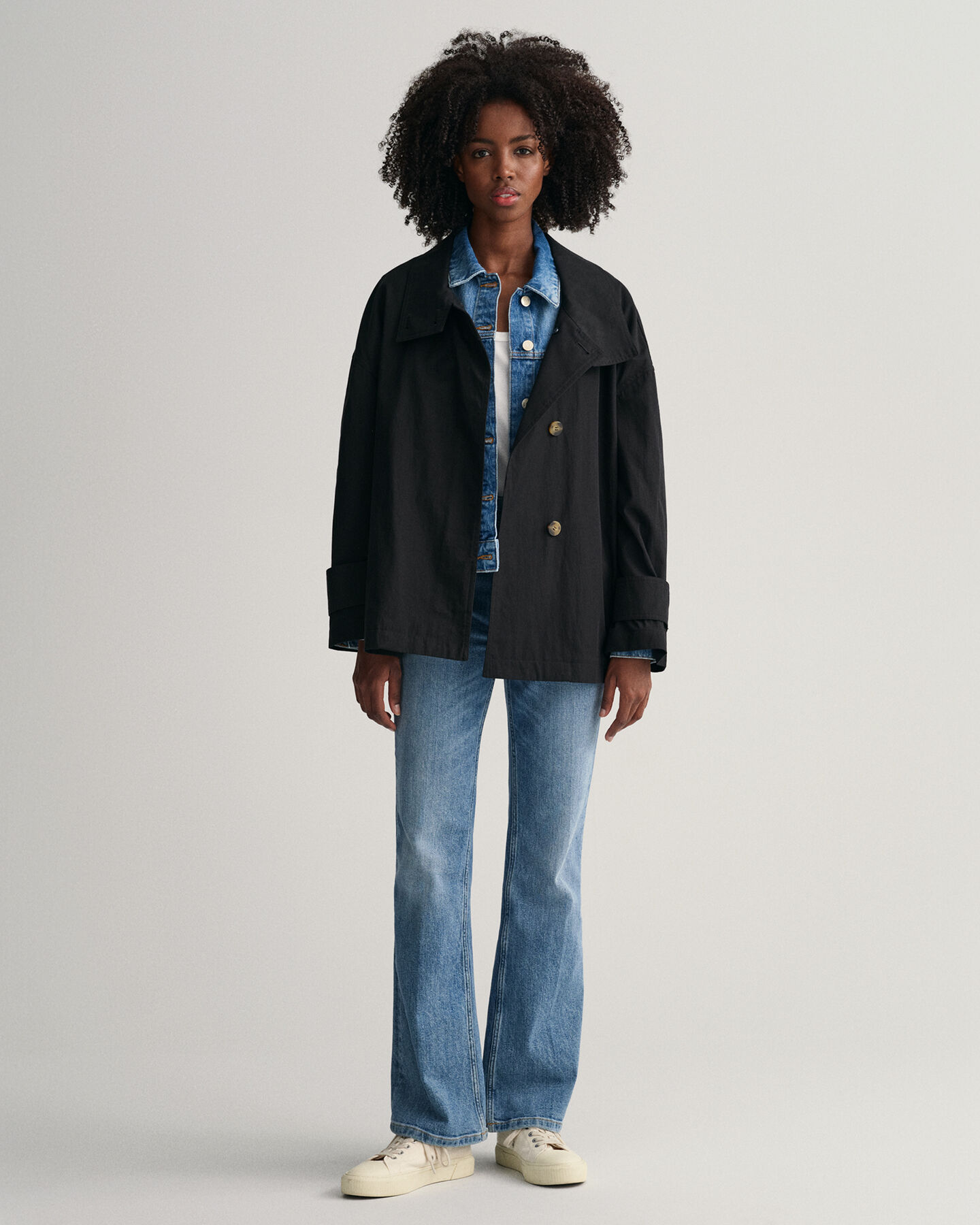 Casaco em algodão sem forro