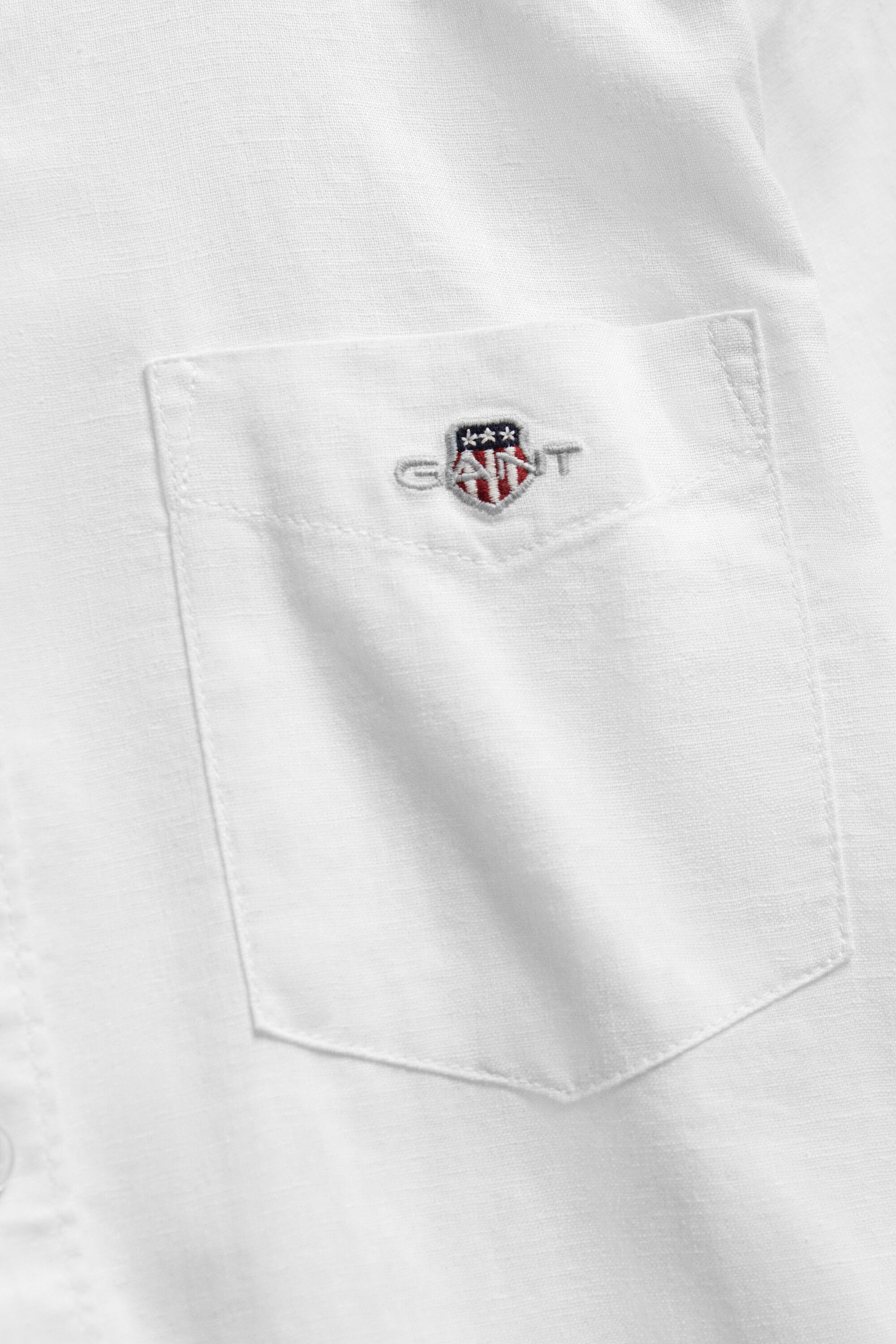 Camisa em mistura de linho Teen Boys