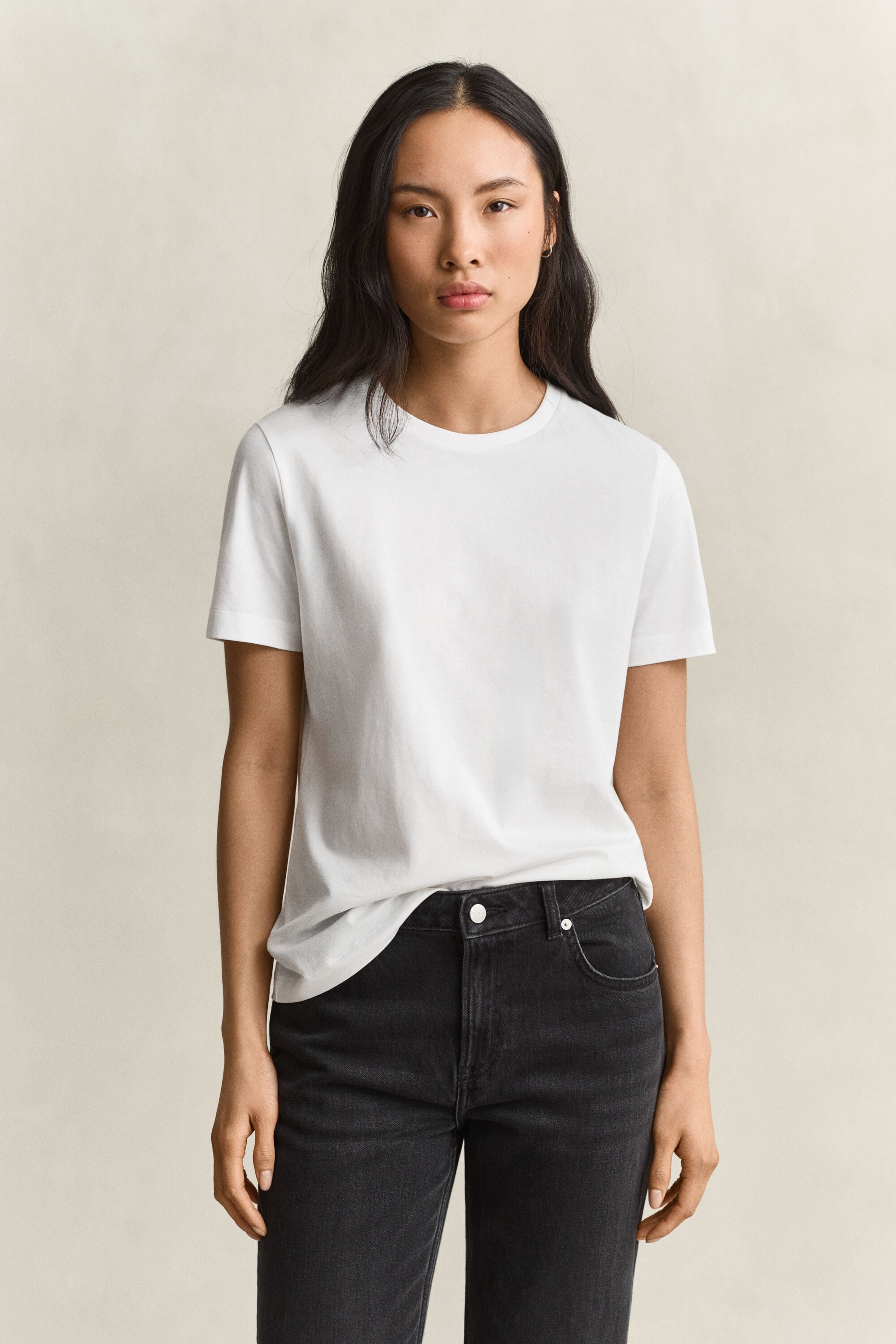 T-shirt em algodão Pima