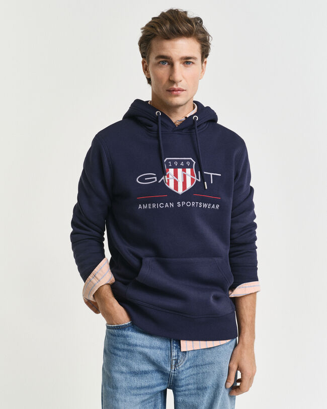 Sweatshirt com capuz Archive Shield