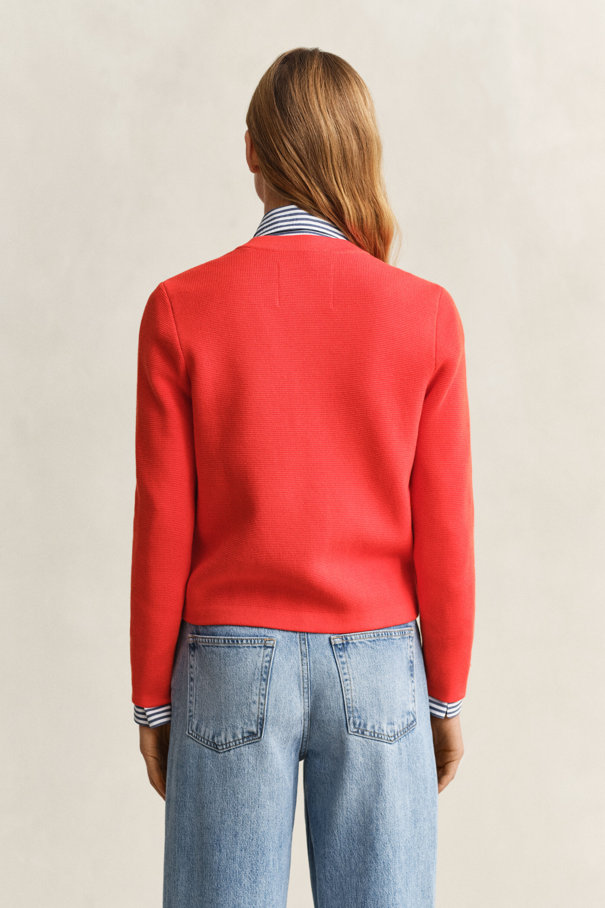 Casaco de malha em algodão