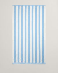 Toalha de praia às riscas em bloco