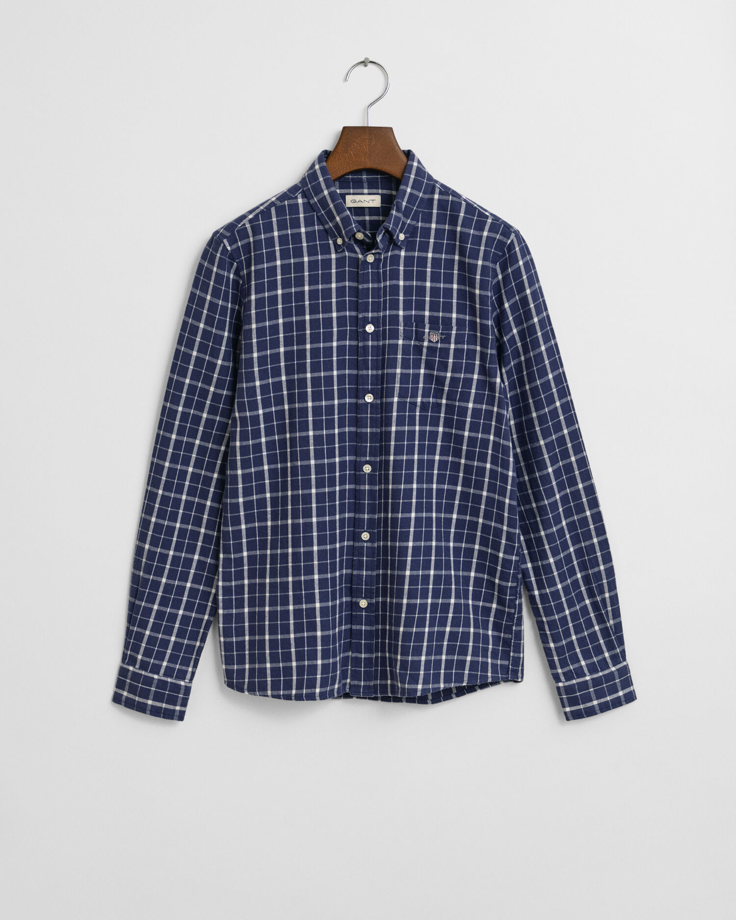 Camisa de flanela com padrão de xadrez Teens