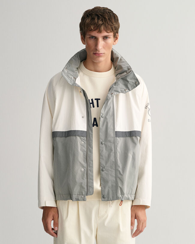 Blusão estilo piloto de corridas