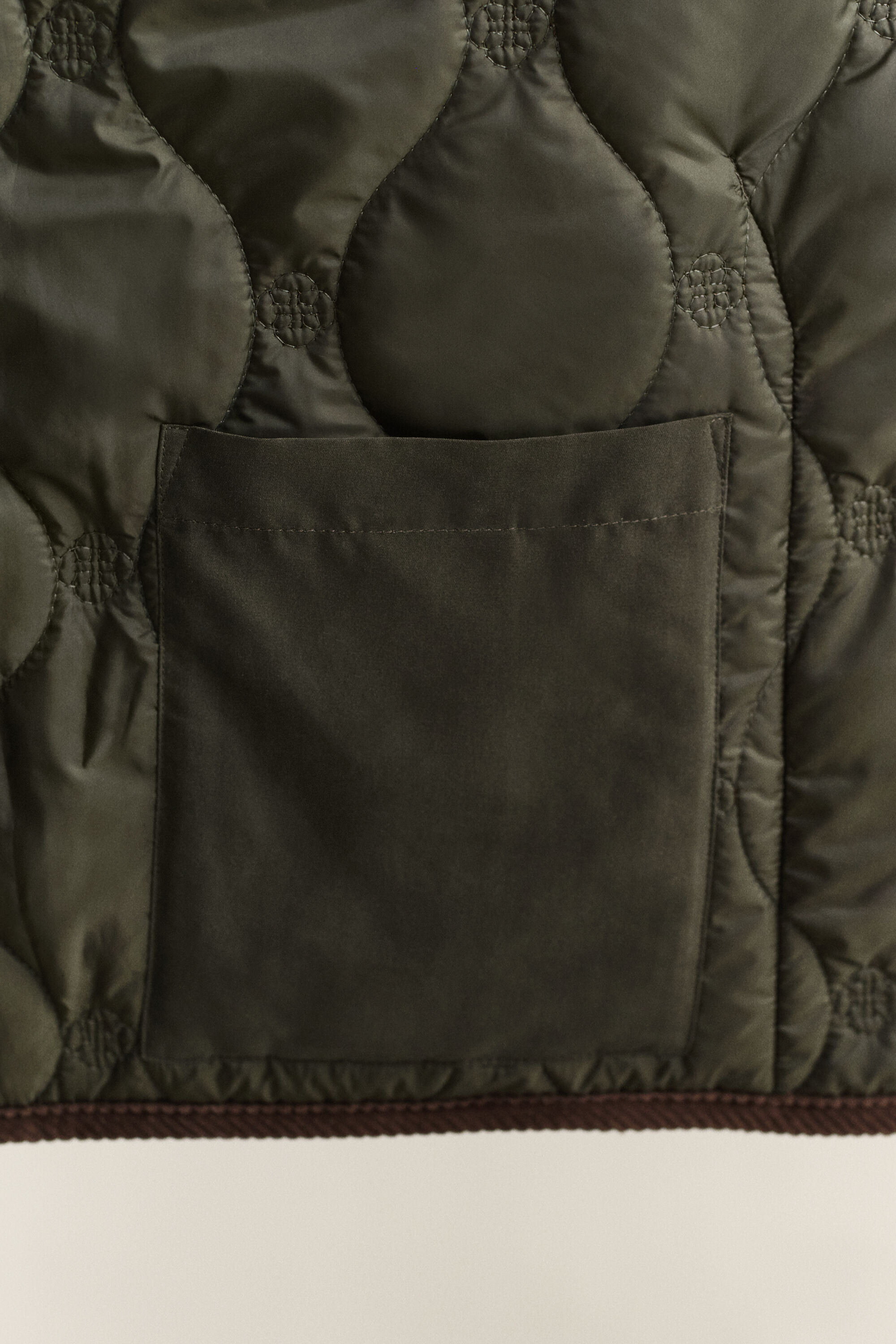 Blusão acolchoado Monogram