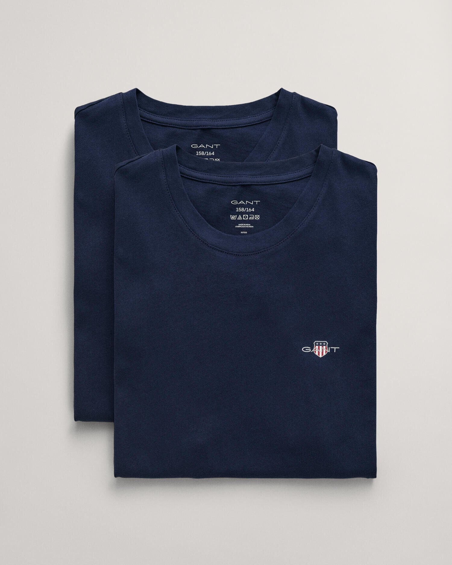 Pack de 2 t-shirts com decote redondo Teens