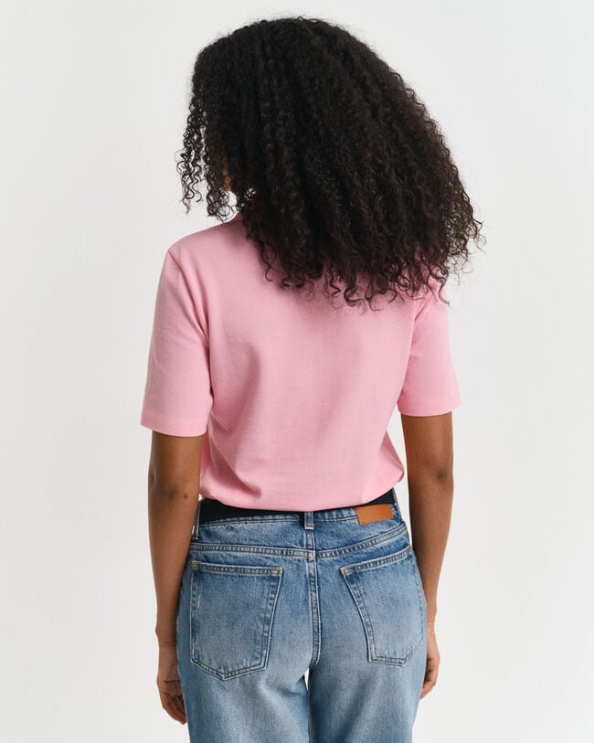 Polo em algod&atilde;o piqu&eacute; Shield