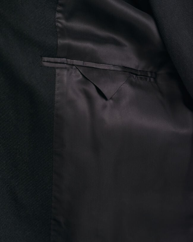 Sobretudo clássico formal em lã