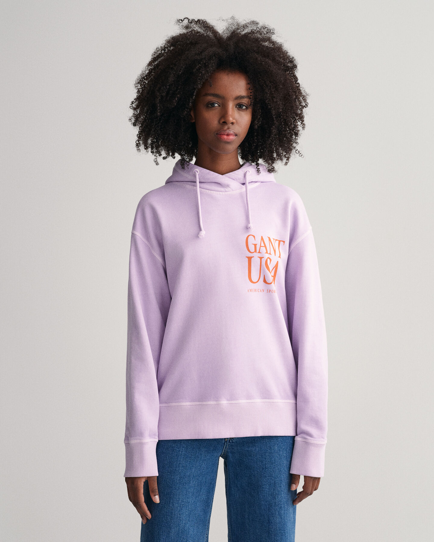 Sweatshirt com capuz GANT USA Sunfaded
