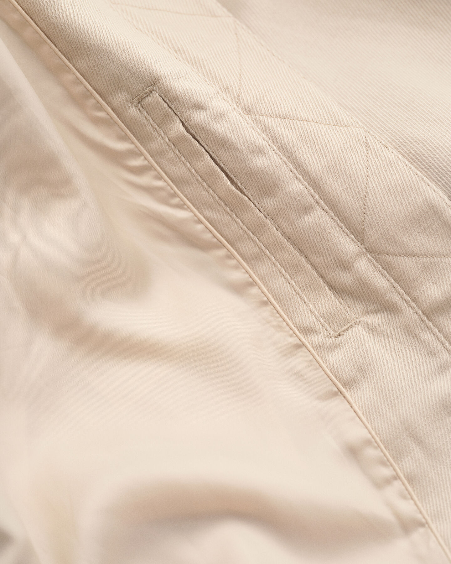 Casaco bomber em mistura de linho