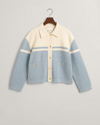 Casaco de malha Color Blocked