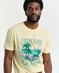 T-shirt GANT USA Sailing Print Graphic