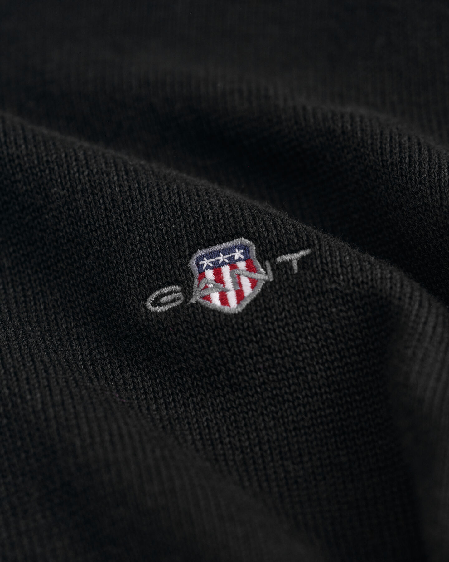 Casaco de malha com fecho de correr Casual Cotton