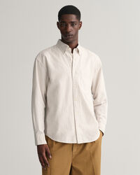 Camisa Oxford Archive &agrave;s riscas relaxed fit