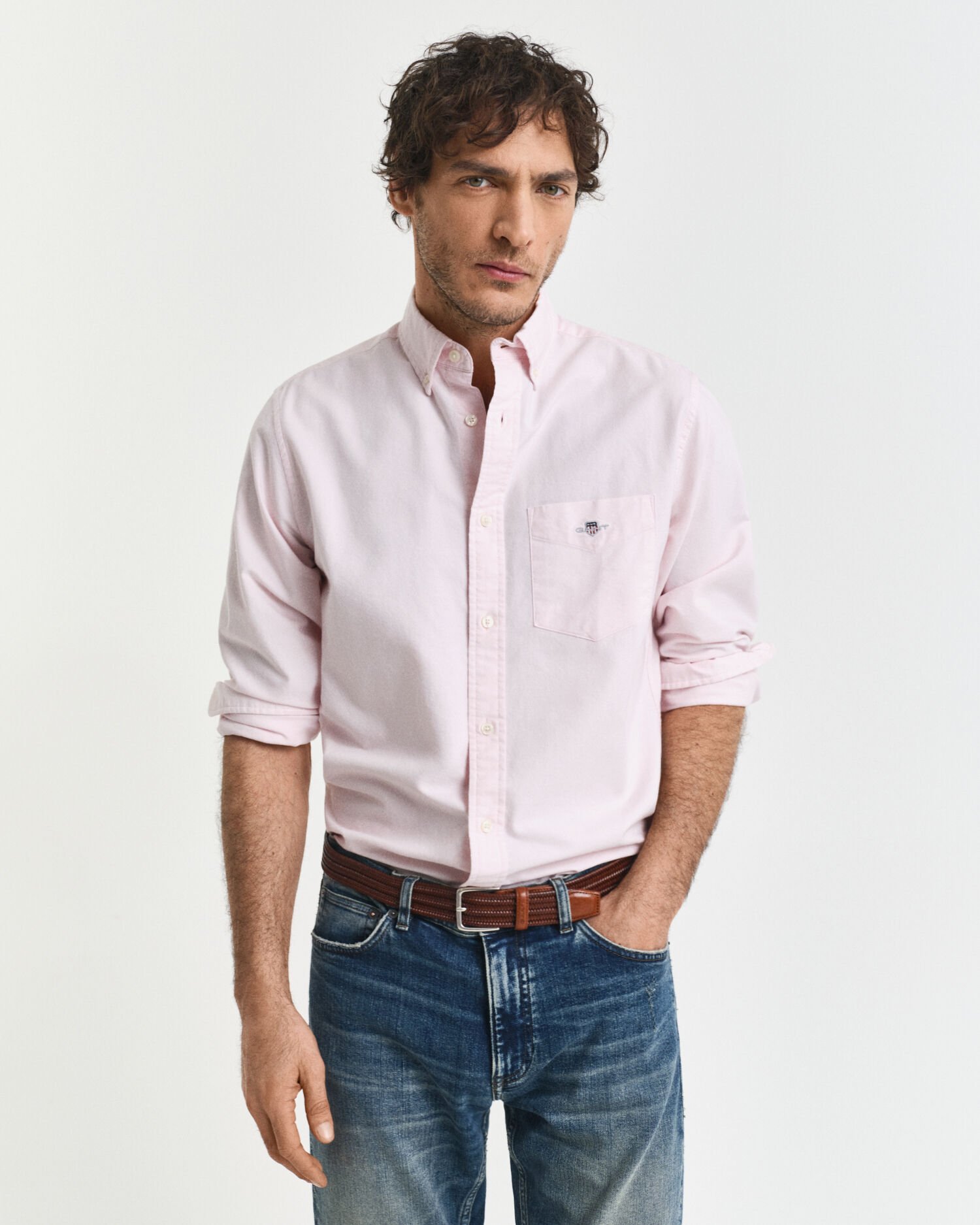 Camisa Oxford clássica regular fit