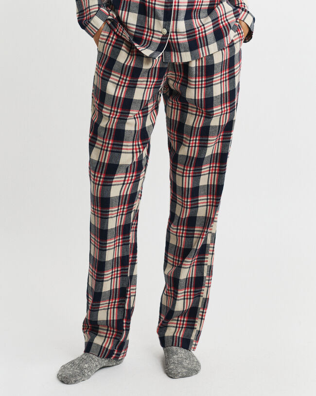 Caixa de presente com pijama em flanela