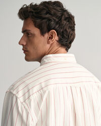 Camisa Oxford Heritage às riscas relaxed fit