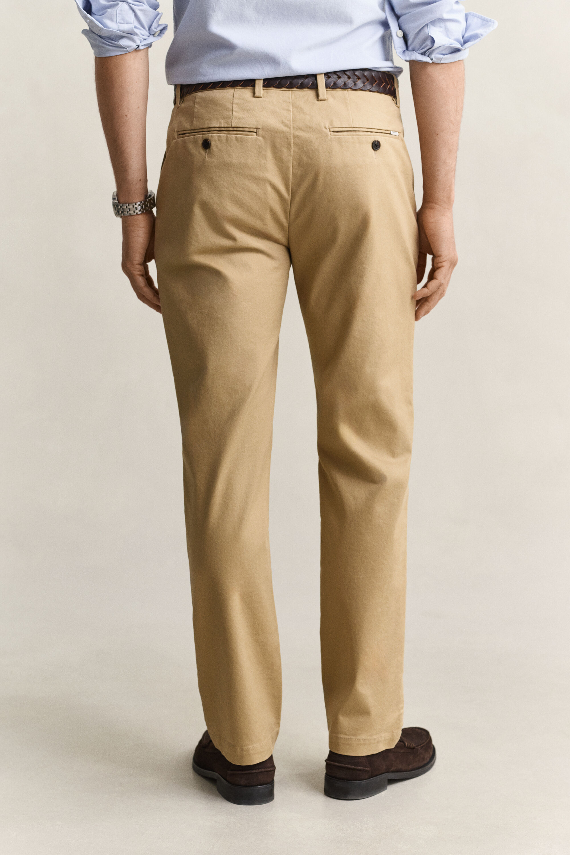 Calças chino elegantes regular fit