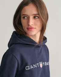 Sweatshirt com capuz e estampado Archive Shield